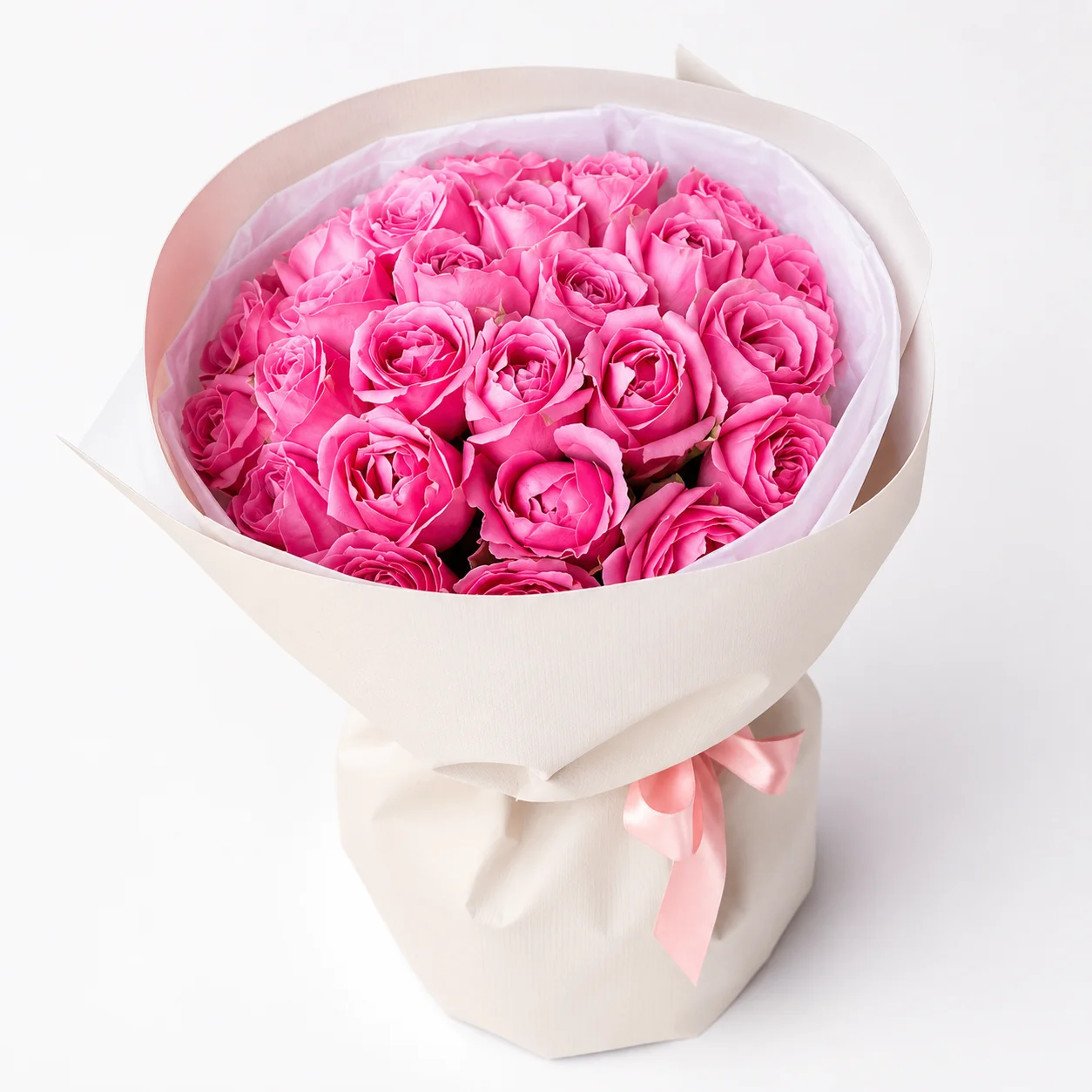 Fresh 11 Stems Pink Peony Roses bouquet with lush seasonal blooms for elegant gifting